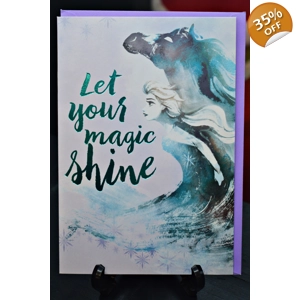 Let your magic shine Card