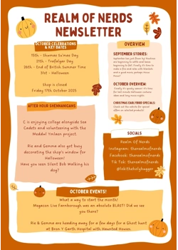 October Newsletter