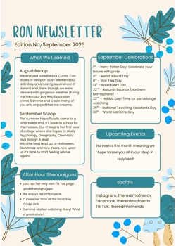 September Newsletter