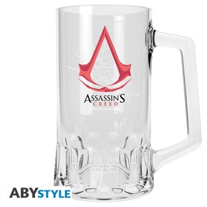 Crest Glass Stein