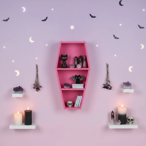 Pink Coffin Shelf