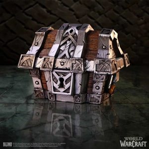 Silverbound Treasure Chest Box
