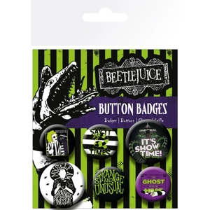 Beetlejuice Badge Pack