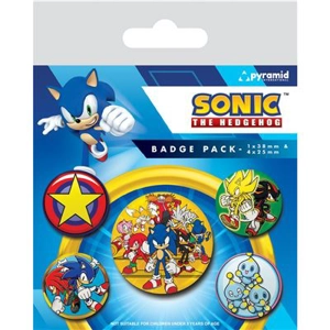 Sonic Speed Team Badge Pack