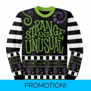 Strange And Unusual Knitted Jumper