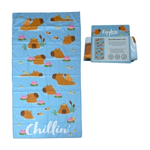 Capybara Beach Towel