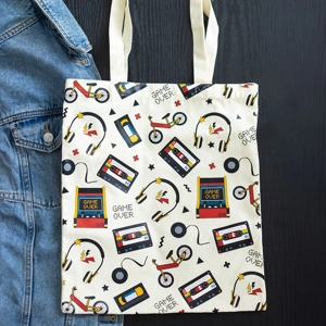 Retro 80's Tote Bag