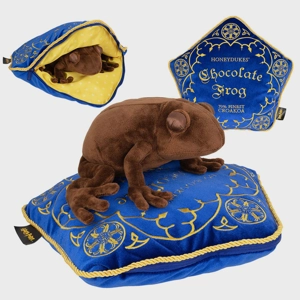 Chocolate Frog Pillow & Plush Chocolate Frog Pillow & Plush