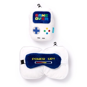 Game Over Travel Pillow & Eye Mask
