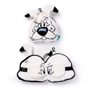 Relaxeazzz Dogmatix Travel Pillow & Eye Mask