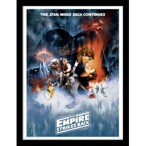 The Empire Strikes Back Framed Print