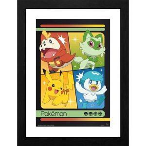 Scarlet & Violet Framed Print
