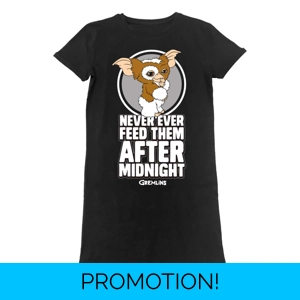 Don't Feed Them After Midnight T-shirt Dress