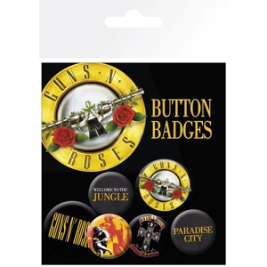 Guns N Roses Badge Pack
