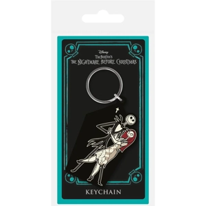 Jack and Sally Coffin Keyring