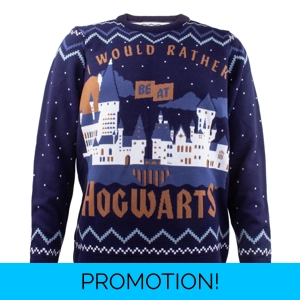 Rather Be At Hogwarts Knitted Jumper