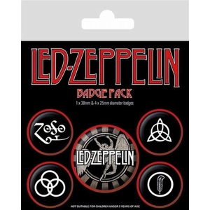Led Zeppelin Badge Pack