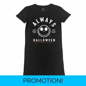 Always Halloween T-shirt Dress
