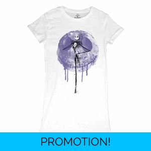 Moon Drip T-Shirt Dress