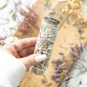 10cm White Sage Smudge Stick