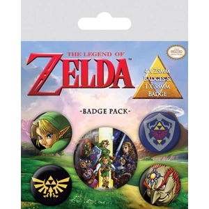 The Legend Of Zelda Badge Pack