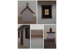 Thatched Roof Cottage 16mm Scale