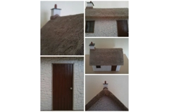 Thatched Roof Cottage 16mm Scale