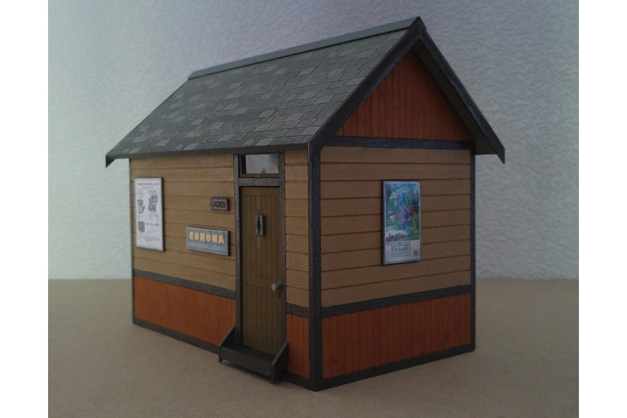 Toilet Block G Scale