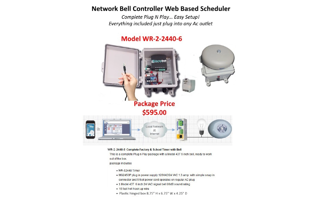 Network Timer with Bell