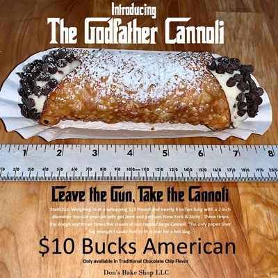 The Godfather Cannoli (4 Pack) title=