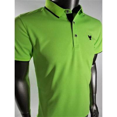 SUMAA Sport Fit Polo Lime Green