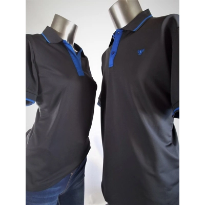 SUMAA Polo Black/ Blue