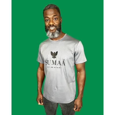 SUMAA Mercer Dark Gray T Shirt