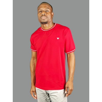 SUMAA Round Neck Poly/ Gray