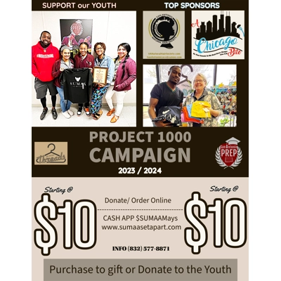 PROJECT 1000 Donation Youth Organization