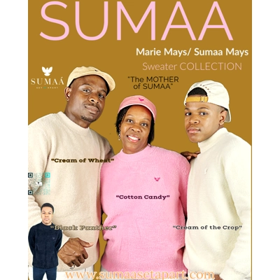 Marie Mays Pink SUMAA Sweater