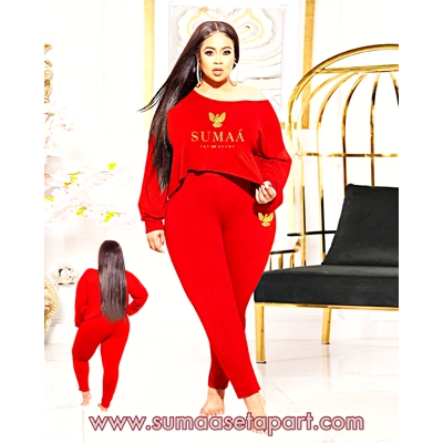 Womens Long Sleeve Flow 2pc Set