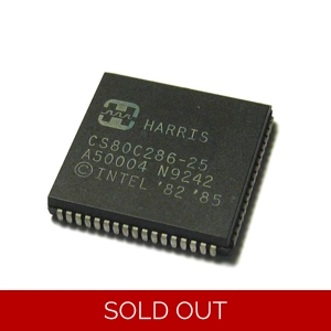 25MHz 286 CPU - Harris CS80C286-25