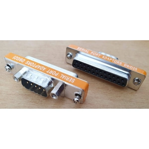 DB-25 to DE-9 Serial Port Adapter