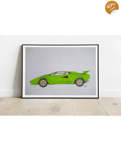 Handmade Design | Lamborghini Countach Handmade Design | Lamborghini Countach