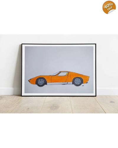 Handmade Design | Lamborghini Miura Handmade Design | Lamborghini Miura
