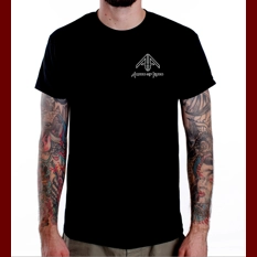 T-Shirt:AA logo - plain front-SIZE XL