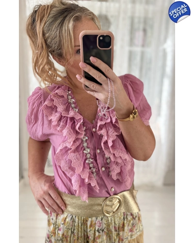 Patrizia pink blouse