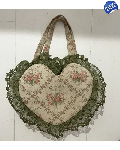 Handmade heart bag
