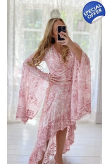 Goddess Shiva top pink