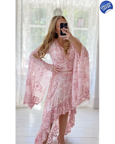 Goddess Shiva top pink