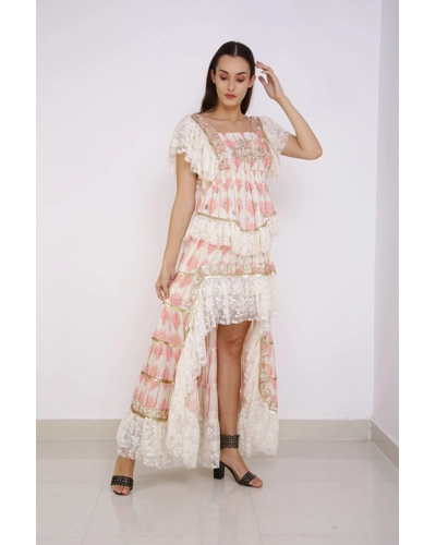 Goddess Kali skirt pink