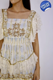 Goddess Kali top blue