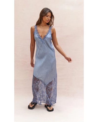 Selina dress blue