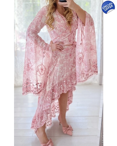 Goddess Shiva skirt pink